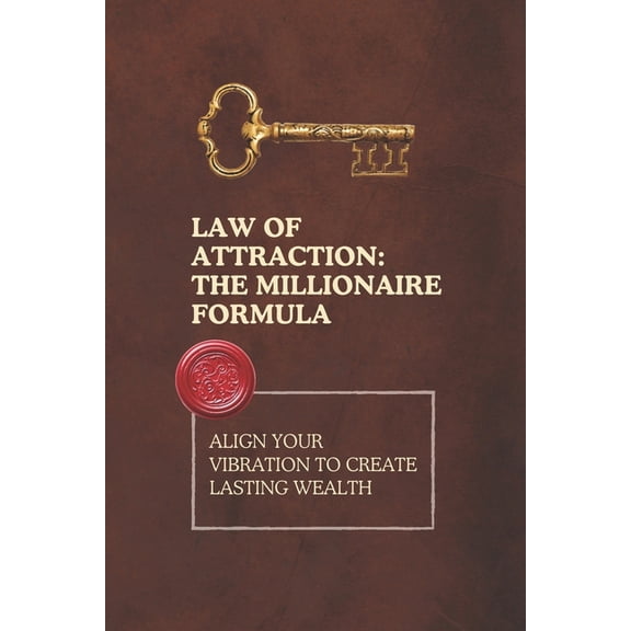 Law of Attraction: The Millionaire Formula: Align Your Vibration to Create Lasting Wealth, (Paperback)
