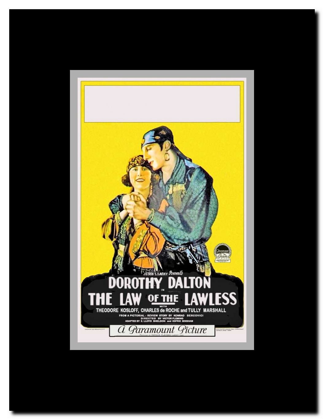 Law of the Lawless Framed Movie Poster