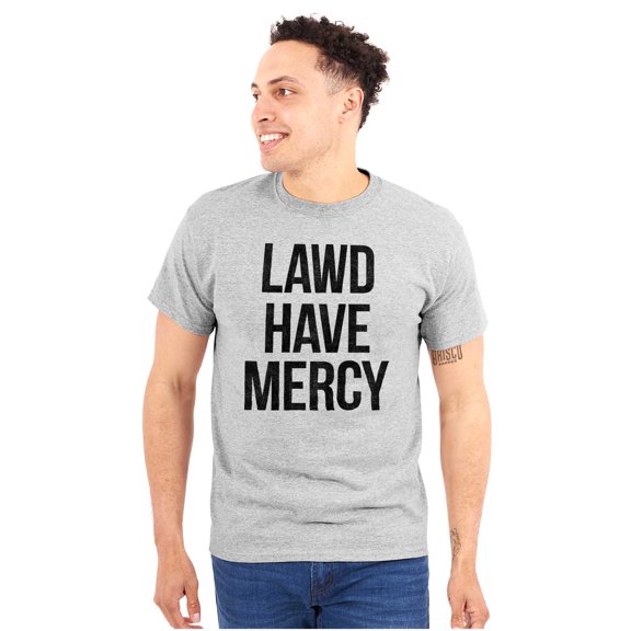 Lawd Have Mercy Funny South Country Men's Graphic T Shirt Tees Brisco Brands X