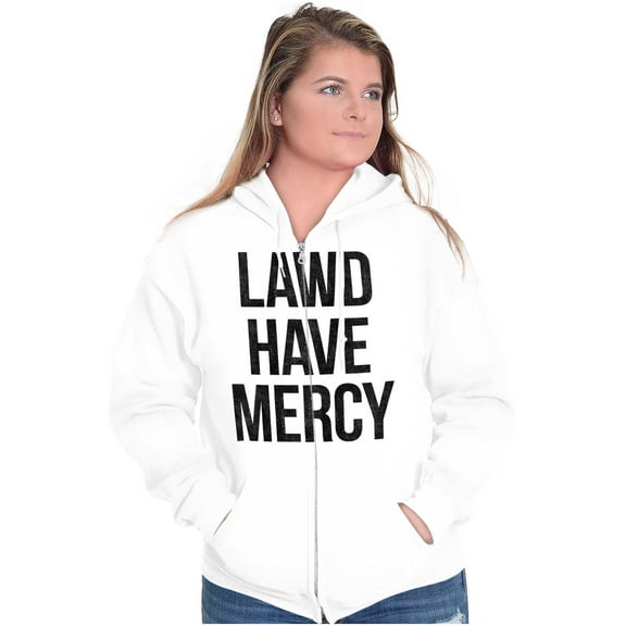 Lawd Have Mercy Funny South Country Zip Up Hoodie Men's Women's Brisco Brands S