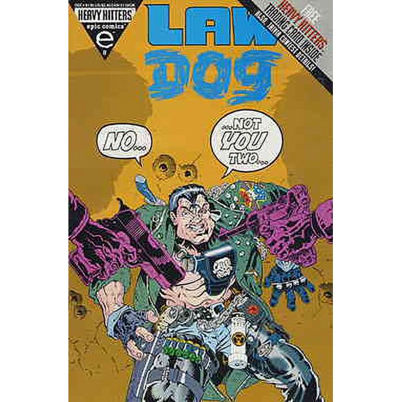 Lawdog #8 VF ; Epic Comic Book