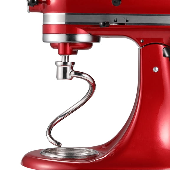 Lawenme 5 QT Dough Hook for KitchenAid Mixer, Stainless Steel Spiral Dough Hook Attachment for KitchenAid 4.5-5 Qt Tilt-Head Stand Mixers, Replacement Bread Hook Fits Models K45, KSM90, KSM150 Y101