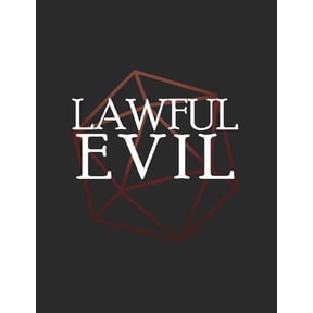 Lawful Evil: RPG Themed Mapping and Notes Book (Paperback)