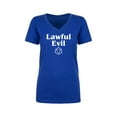 thumbnail image 1 of Lawful Evil Womens V-Neck T-Shirt, 1 of 2