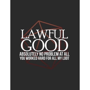 Lawful Good: RPG Alignment Themed Mapping and Notes Note