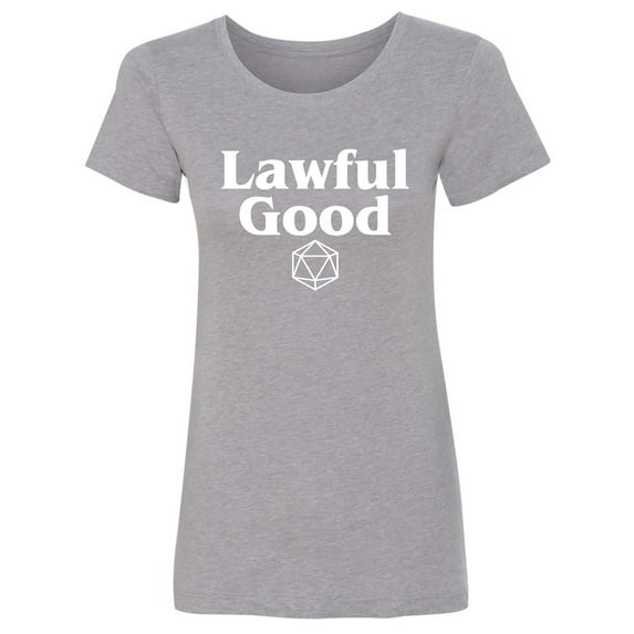 Lawful Good Womens crewneck tee