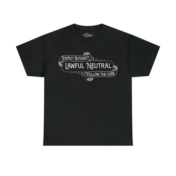 Lawful Neutral Role Playing Alignment - Unisex T-Shirt