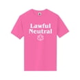 thumbnail image 1 of Lawful Neutral Short Sleeve Neon T-Shirt, 1 of 1