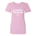 thumbnail image 1 of Lawful Neutral Womens crewneck tee, 1 of 3