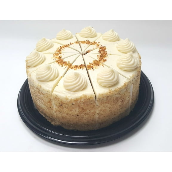 Lawlers Desserts Colossal Carrot Cake - 10 Cut, 112 Ounce 2 per case.
