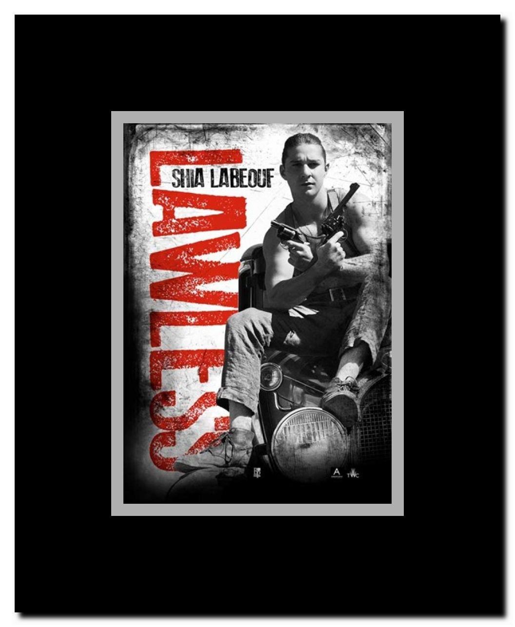 Lawless Framed Movie Poster