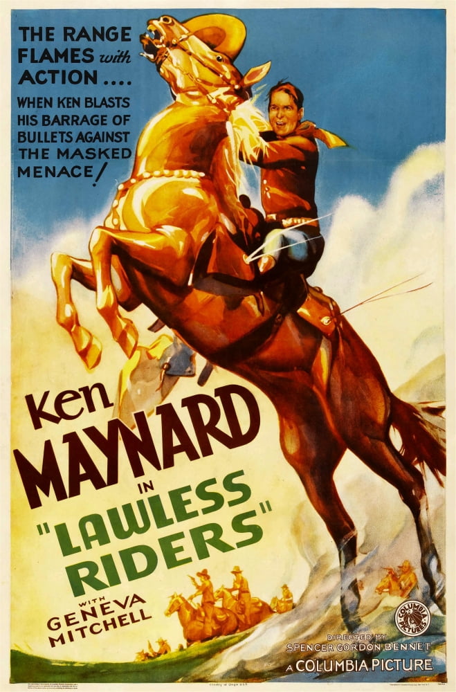Lawless Riders Canvas Art - (11 x 17)