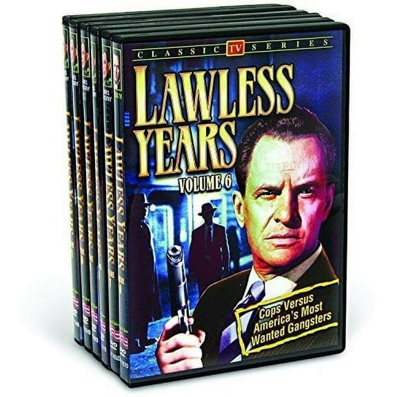 Lawless Years, Vol. 6-11 (DVD), Alpha Video, Drama
