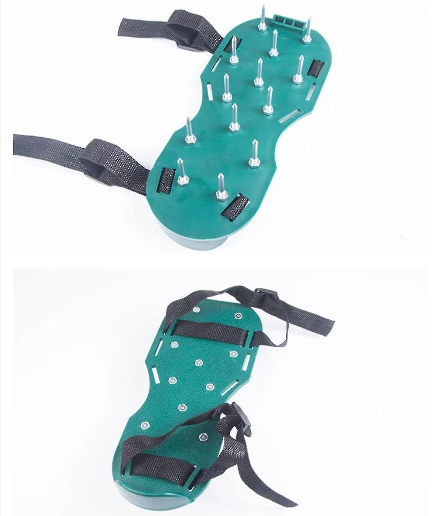 Lawn Aerator Shoes Loose Soil Garden Aerator 26 Nails For Inflating The