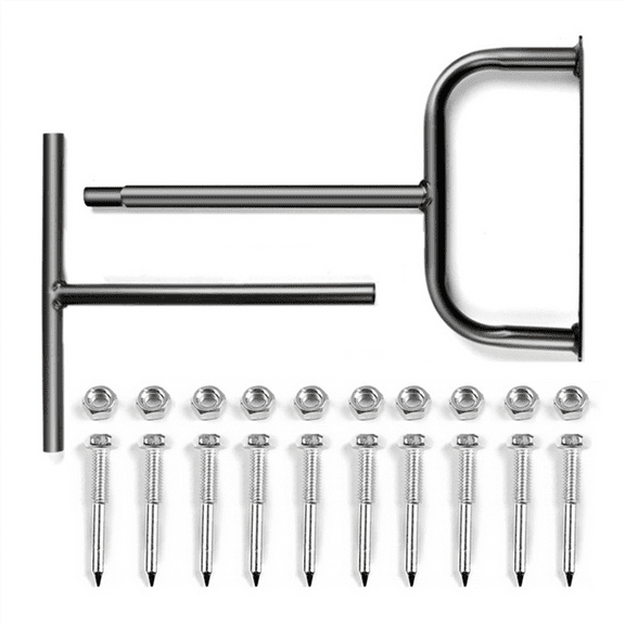 Lawn Aerator Spike Metal Manual Dethatching Soil Aerating LawnPre-Grass Garden Tools