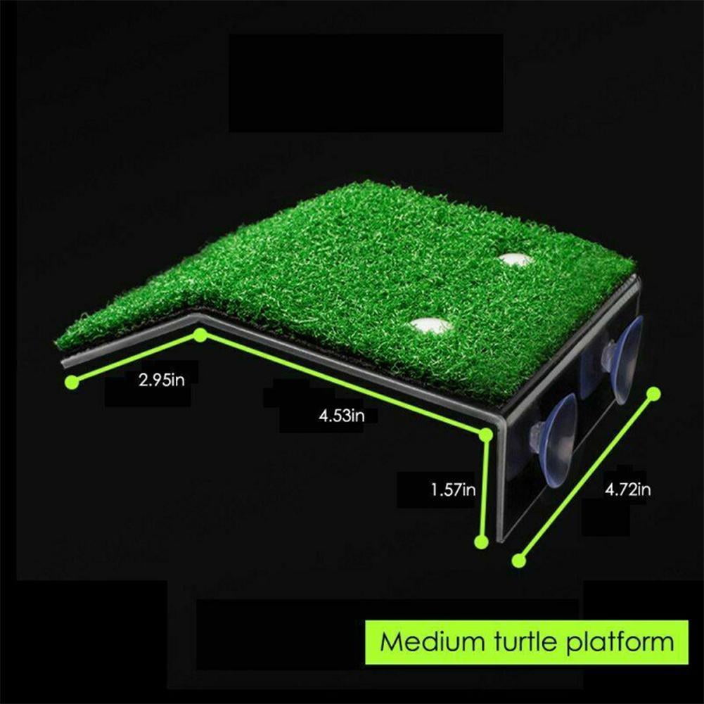Lawn Basking Platform for Turtle, Simulated Grass Terrace, Tortoise ...