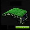 thumbnail image 1 of Lawn Basking Platform for Turtle, Simulated Grass Terrace, Tortoise Ramp Climbing Ladder Resting Terrace,Turtle Fish Tanks Aquarium Decor-M, 1 of 7