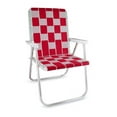 thumbnail image 1 of Lawn Chair USA American Made Folding Lightweight Aluminum Webbing Chair, 1 of 7