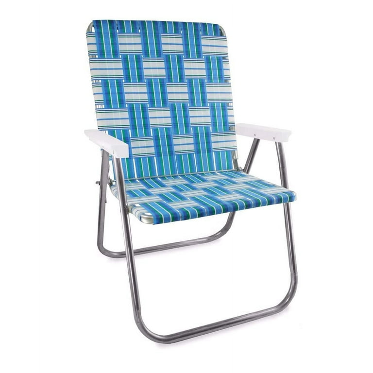 Lawn Chair USA Durable Lightweight Folding Aluminum Webbing Chair Ideal for Outdoor Activities Walmart