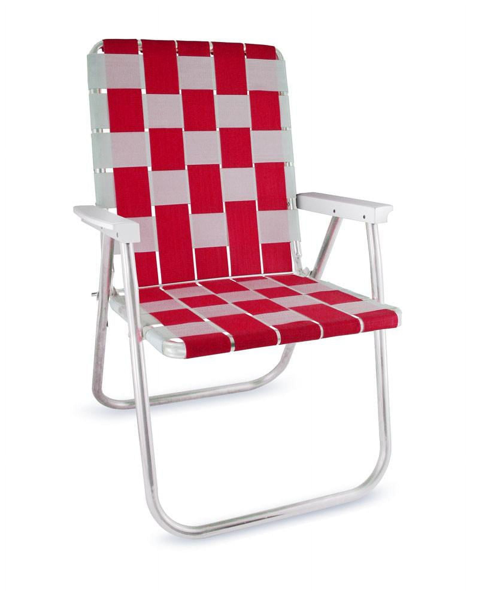 Lawn Chair USA American Made Folding Lightweight Aluminum bing Chair