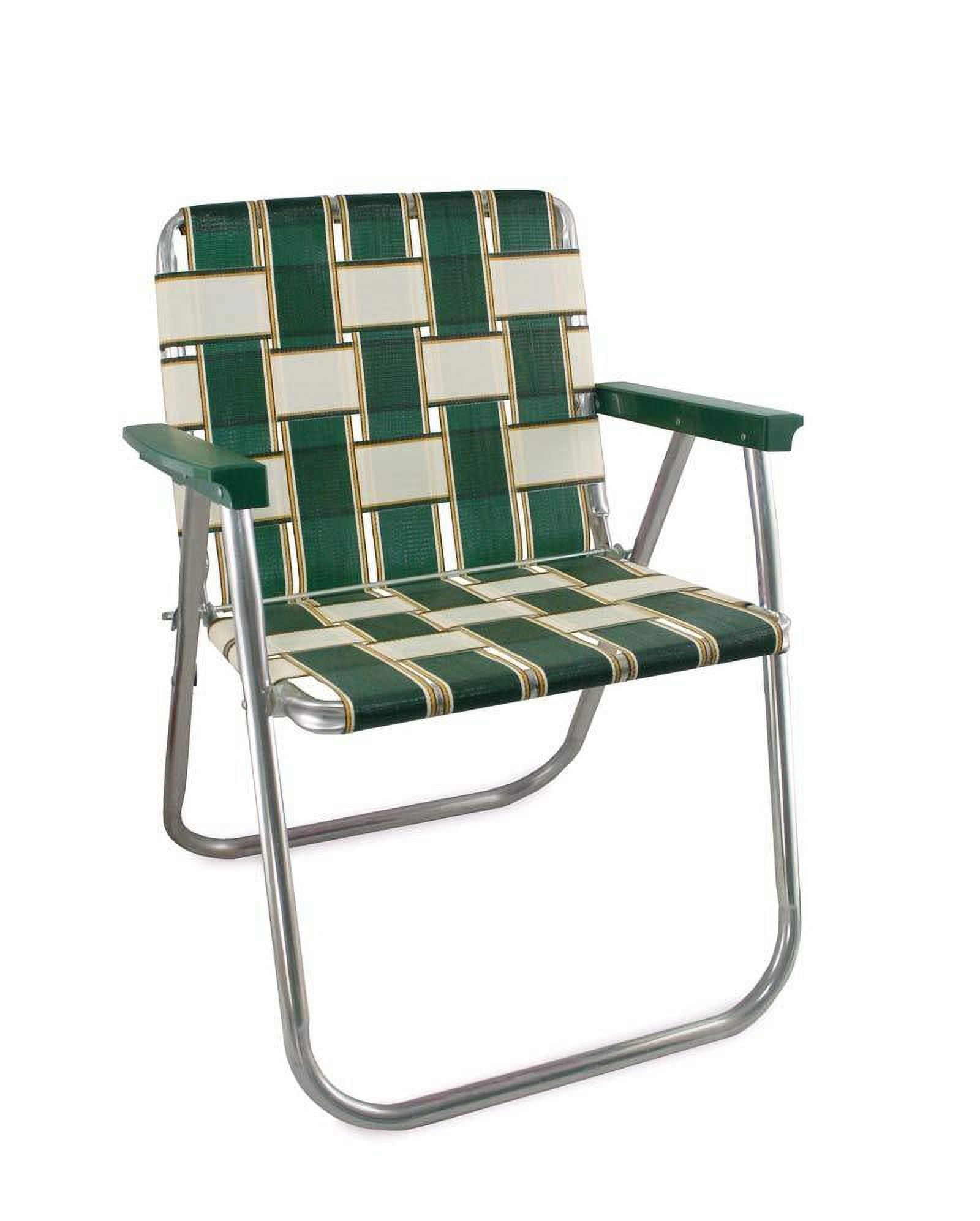 Lawn Chair USA American Made Folding Lightweight Aluminum bing Chair