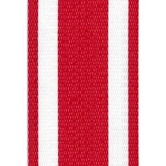 Lawn Chair USA Replacement Lawn Chair Webbing - Relax in Style with our Webbing for Lawn Chair - UV-Resistant Webbing Strap - Made with Durable Polypropylene - Red and White Stripe
