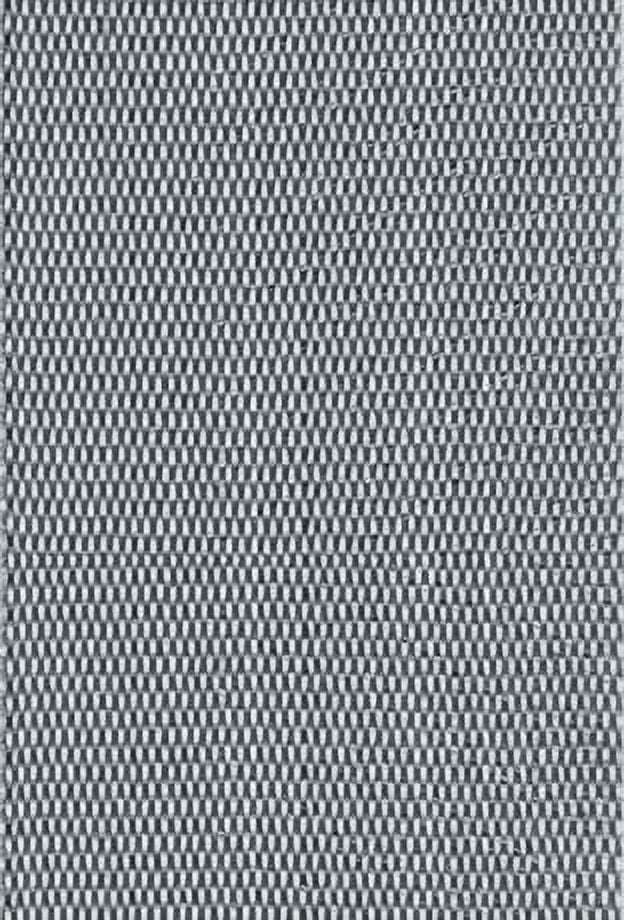 Solid Silver UV-Resistant Polypropylene Lawn Chair Webbing Roll
