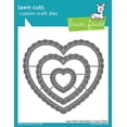 thumbnail image 1 of Lawn Cuts Custom Craft Die -Lacy Heart Stackables, 1 of 1