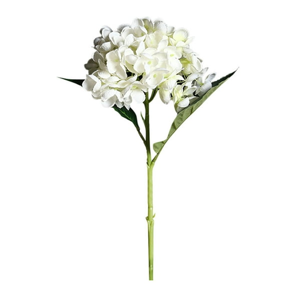 Lawn Decorations Outdoor Artificial flower hydrangea Fake Silk Flower Home Wedding Party Floral Decor Outdoor Decorations White