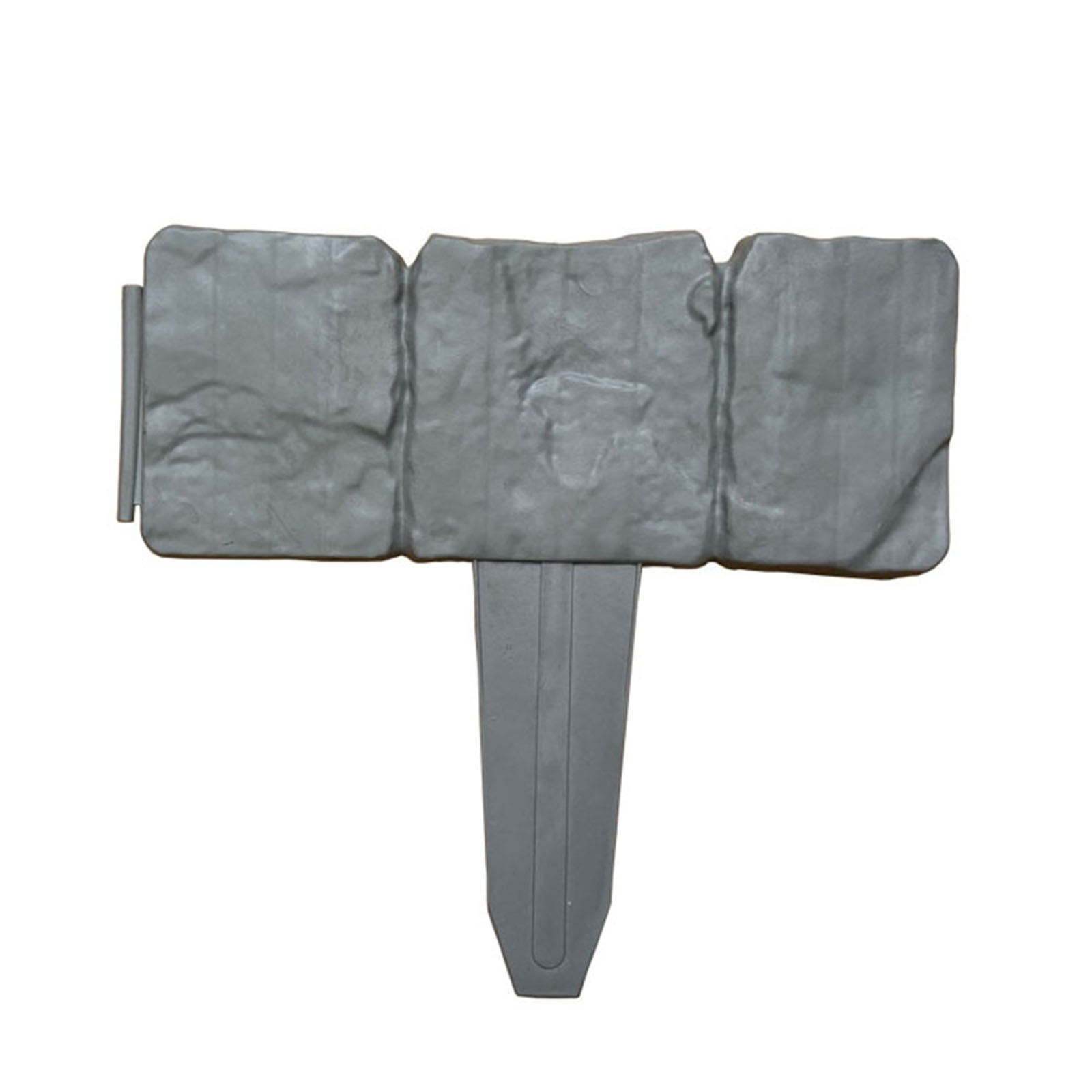 Lawn Edging Plastic Flexible Stone Look Flower Bed Edging Fence