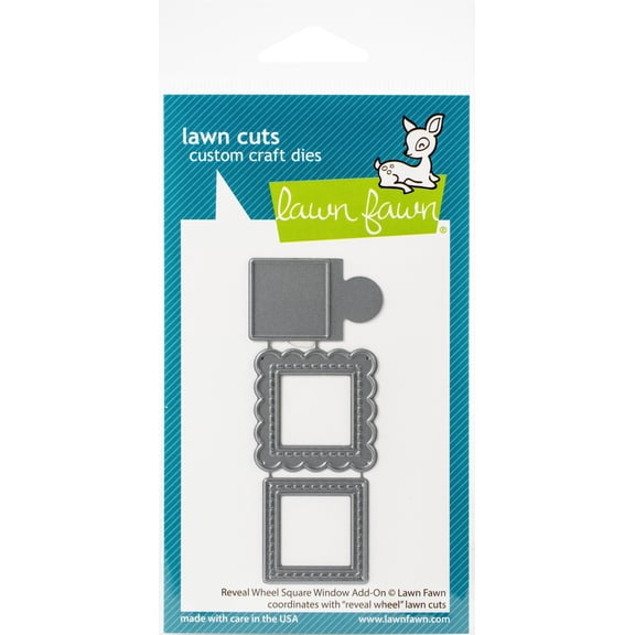 Lawn Fawn Lawn Cuts Die Square Window Add On