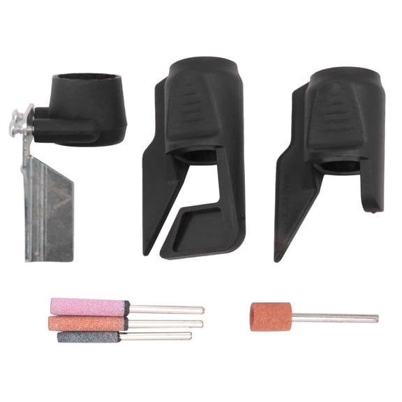 Lawn & Garden 3-Accessory Electric Sharpener Kit for Dull Mower Blades, Shovels, Axes