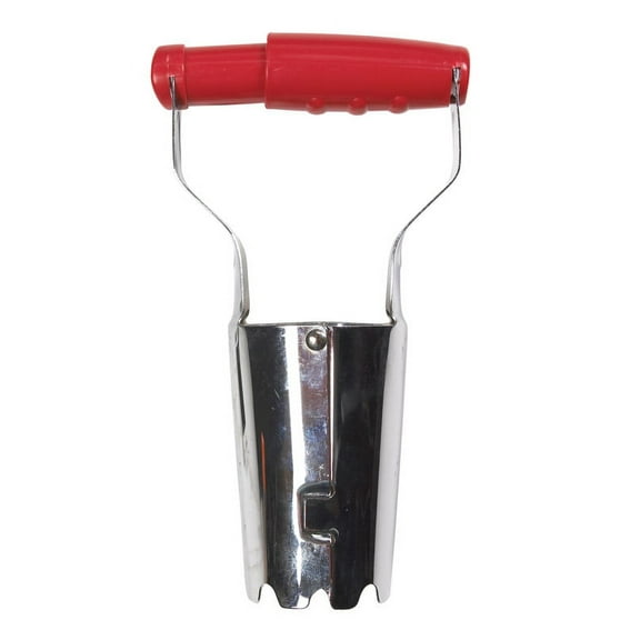 Lawn & Garden 9 in. Steel Adjustable Bulb Planter Poly Handle