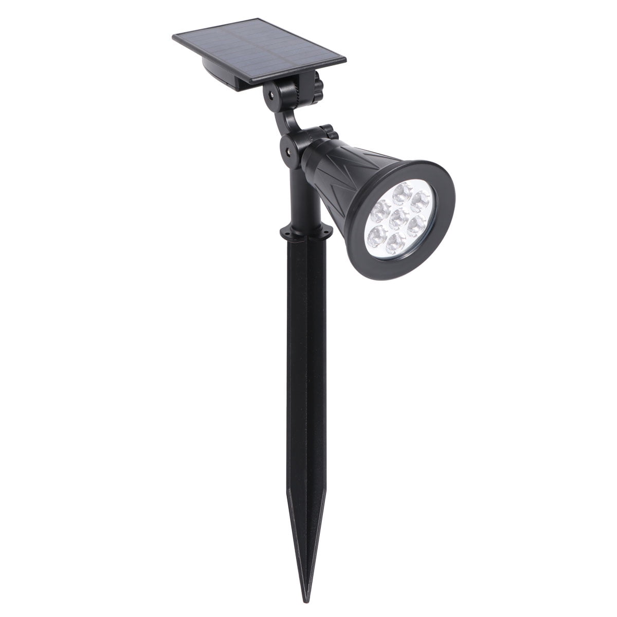 Lawn Lamp, 7 LED 5W Solar Lawn Light Spotlight Outdoor Garden Lights