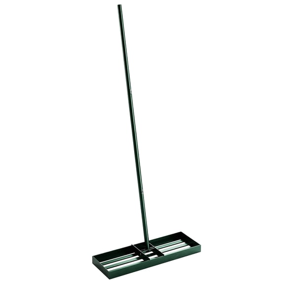 Lawn Leveling Rake 30", Yard Leveler with 66.5" Handle - Heavy Duty Metal Rake for Uneven Lawns, Golf Course, Sand, Soil - Garden Yard Tool