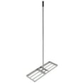 thumbnail image 1 of Lawn Leveling Rake, 30x10 inch Lawn Leveler Tool with Stainless Steel Handle, Heavy Duty Ground Plate Rake for Lawns, Backyard, Garden, Golf Course, Farm, Pasture, 1 of 8