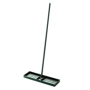 Lawn Leveling Rake 36 Inch, Yard Leveler with 66.5" Handle, Heavy Duty Metal Garden Rake for Soil Sand Leveling, Golf Course, Backyard Lawn Maintenance