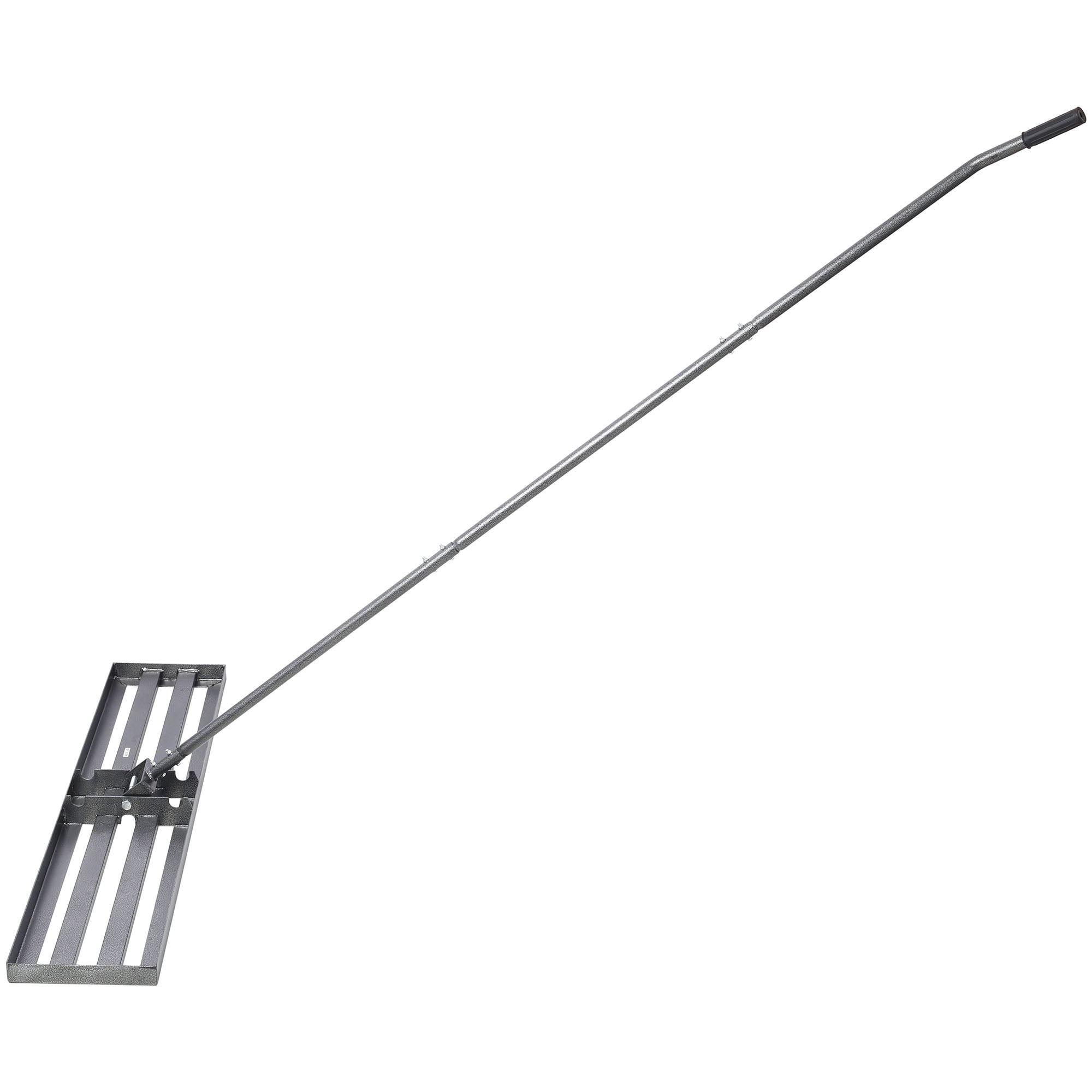 Lawn Leveling Rake, 48"x10" lawn Leveling Tool, Heavy Duty Effort Saving Lawn Level Tool, 7FT Steel Handle Lawn Leveler for Yard Garden Golf Course, Ease Level Soil Sand Dirt Surfaces and Fertilizer