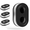 thumbnail image 1 of Lawn Mower Air Filter with Carbon Pre-Filter – Compatible with Briggs & Stratton 09P702 Engine, 4-Pack, 1 of 8