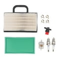 Lawn Mower Air Filter Set Air Filter Sparking Plug Valve Replacement