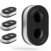Lawn Mower Air Filter with Carbon Pre-Filter   Compatible with Briggs & Stratton 09P702 Engine, 4-Pack
