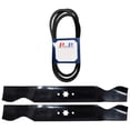 thumbnail image 1 of Lawn Mower Belt And Blades Kit Fits 42" Decks 954-04060 942-04308 742-04126, 1 of 10
