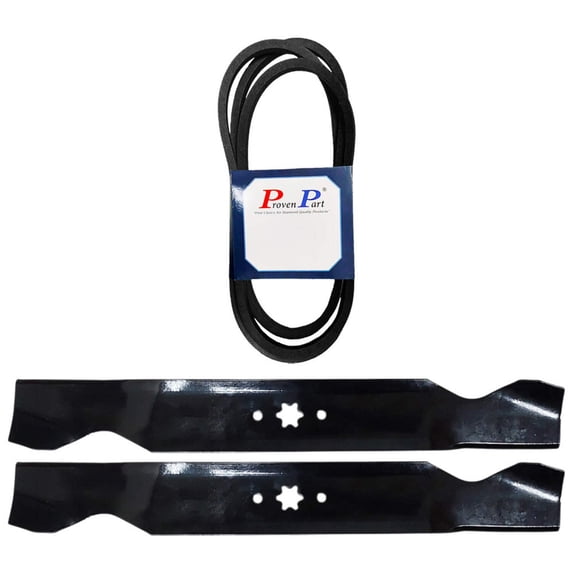 Lawn Mower Belt And Blades Kit Fits 42" Decks 954-04060 942-04308 742-04126
