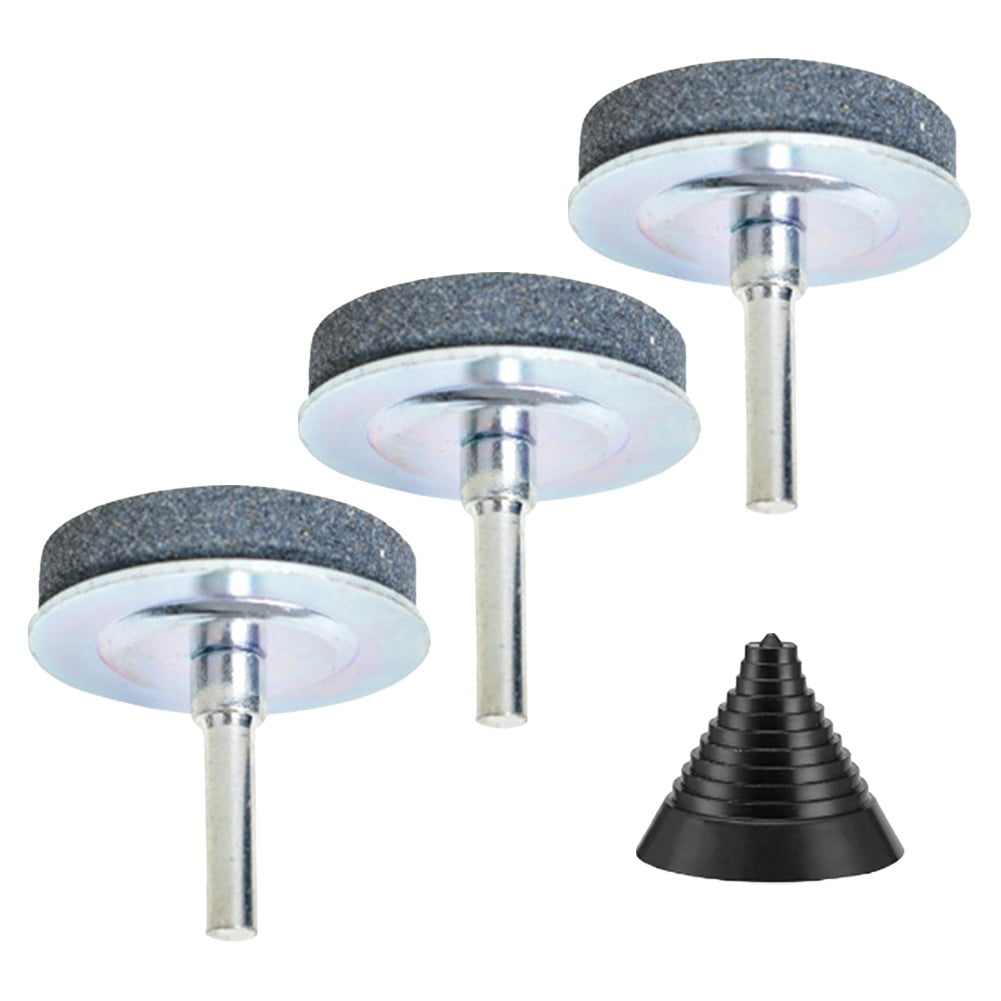 Lawn Mower Blade Balancer Sharpener Set For Lawn Mower Tractor Garden