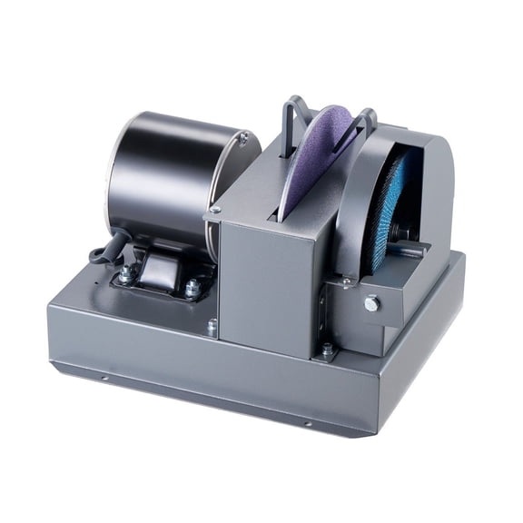 Lawn Mower Blade Sharpener 1/2 HP - Grinder with 7" & 9" Wheels, 30/40 Angle, for High Lift, Low Lift & Flat Blades - Blade Sharpening Machine