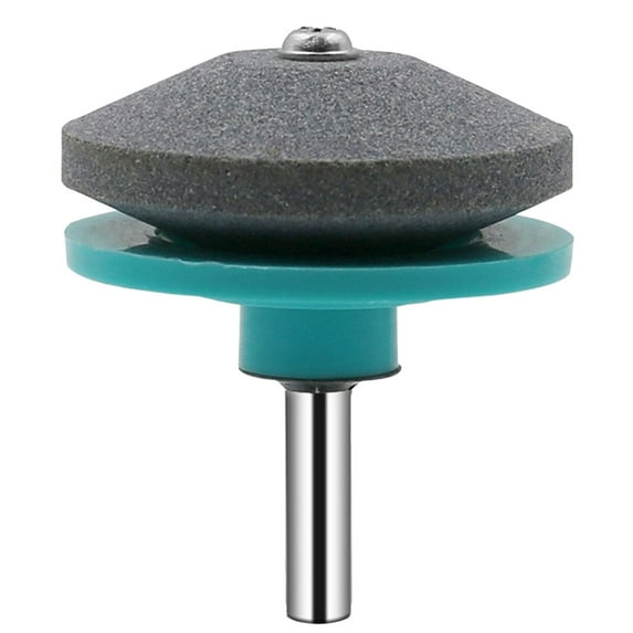 Lawn Mower Blade Sharpener Attachment for Power Drills - Industrial Grade Grinding Stone for Mower and Tractor Blades