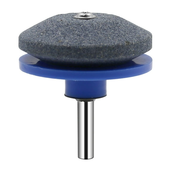 Lawn Mower Blade Sharpener | Drill Attachment Grinding Stone | 4-Color Options | Fits Drills | Fast & Easy Installation | Garden Tool Accessories