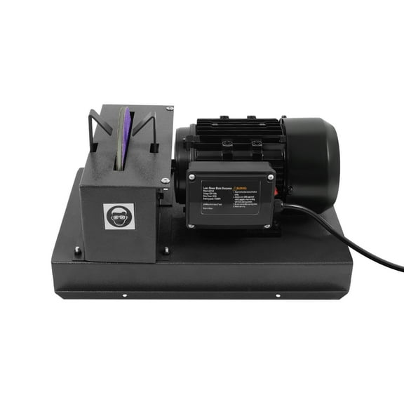 Lawn Mower Blade Sharpener, Lawnmower Blade Grinder with 7-inch Grinding Wheel, 1700 RPM Powerful Bench Mower Sharpening Machine for High/Low Lift, Gator & Flat Blades (2/3HP 500W)