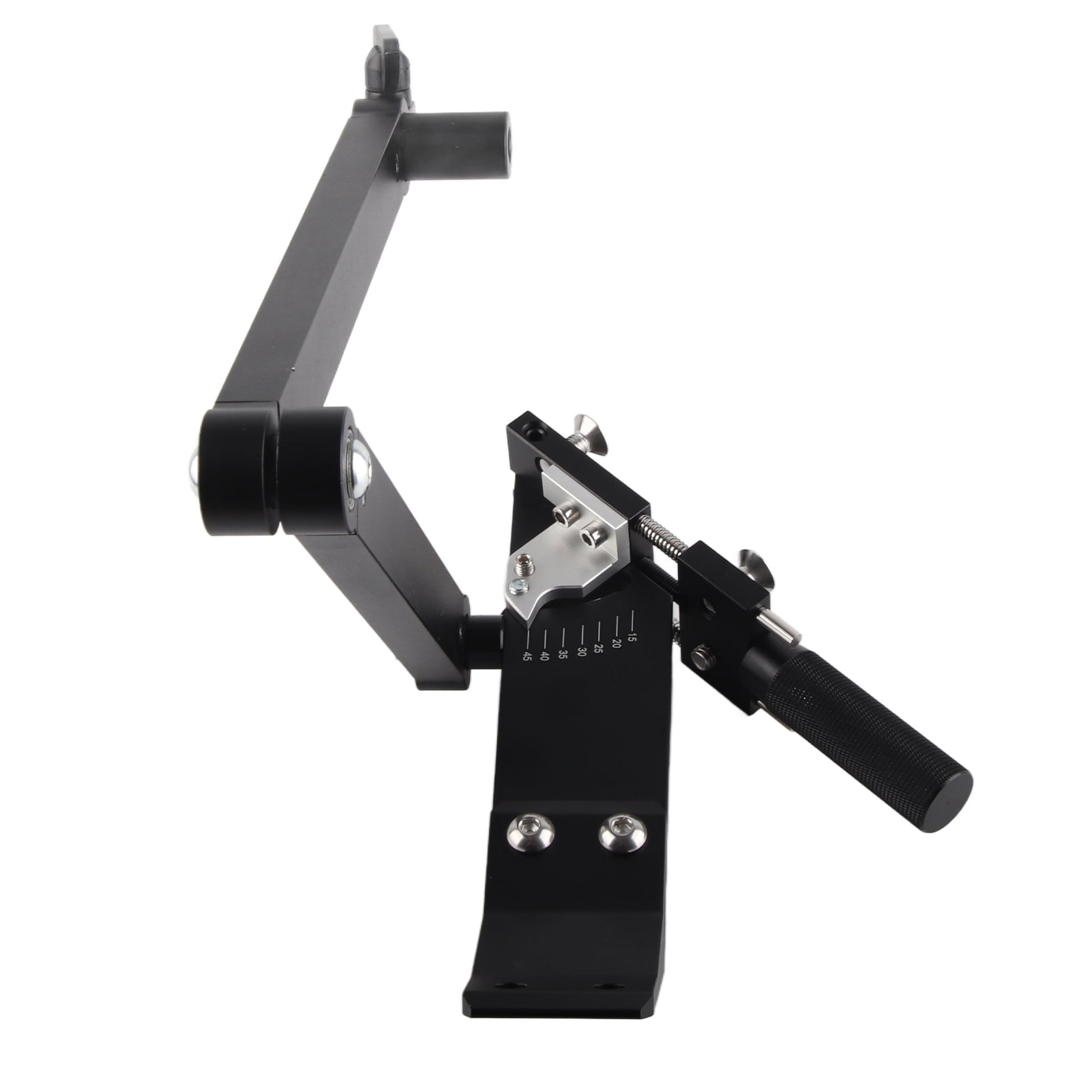 Lawn Mower Blade Sharpener, Lawnmower Blade Sharpening Tool, 15°45° Adjustable Frame Lawn Mower