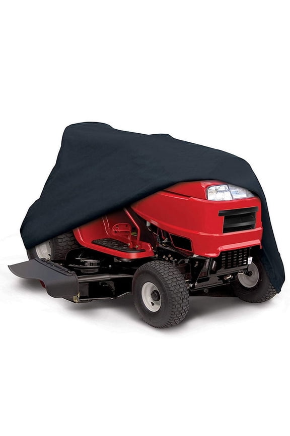 Lawn Mower Cover - 54" Outsdoor Tractor Heavy Duty 210D Polyester Oxford , UV Protection Universal Fit with Drawstring & Cover Storage Bag
